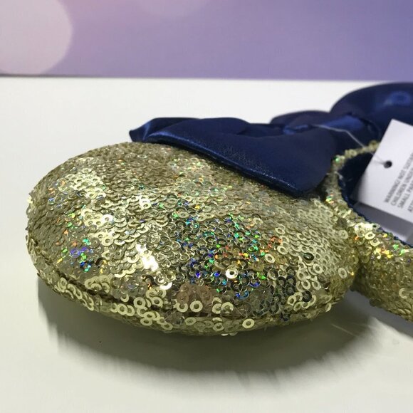 50th Anniversary Disneyworld gold sequin ears new with tags Disney Minnie Mouse - Picture 4 of 7